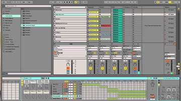Ableton Live - setup for keys and synth on stage