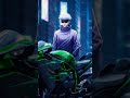 Gojo satrou stand with Kawasaki Ninja#explore #viral #shorts #DreamScreenAI