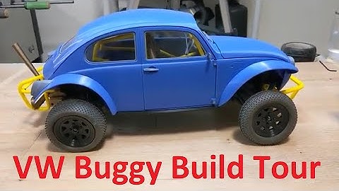 3DSets Volkswagen Buggy Build - First look at this awesome 3D Printed RC
