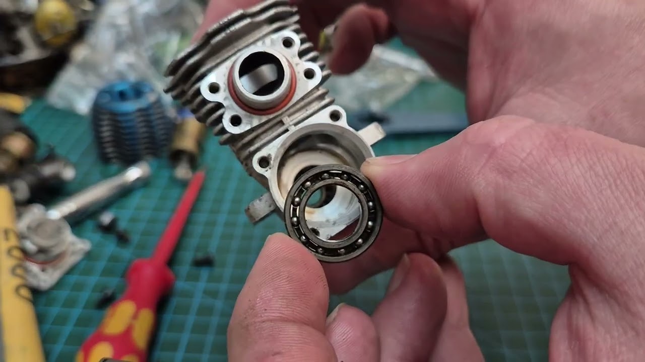 Trx 2.5R с модифицированным шатуном RC