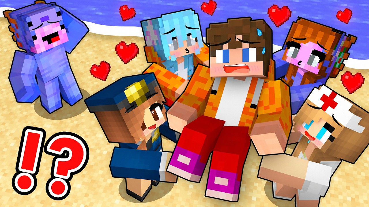 WIE haben sich alle FAN MÄDCHEN in mich verliebt in Minecraft?!