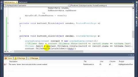 Linq To sql Delete and Update record