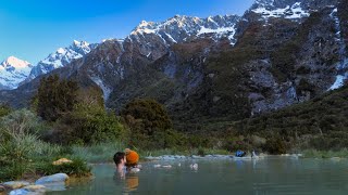 Hiking the Copland Track to Welcome Flat Hut w/ Natural hot pools! | New Zealand