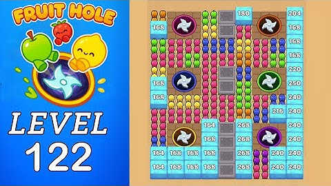 Fruit Hole Level 122 Walkthrough