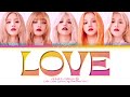 G I DLE LOVE Lyrics Color Coded Lyrics mp3