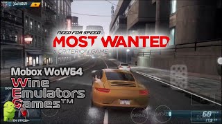 Need for Speed Most Wanted Limited Edition & Mobox WoW64 & Android