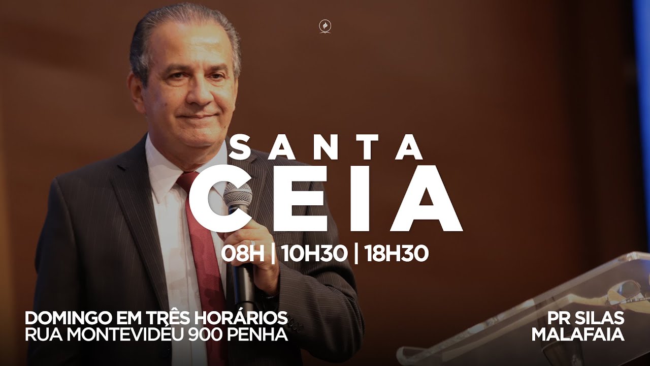 Santa Ceia | 10h30 | Pr. Silas Malafaia | Serviço cristão! O que você está produzindo? |  06/06/2021