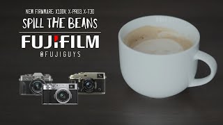 New Firmware: X100V, X-Pro3, X-T30 - Spill the Beans - Fuji Guys