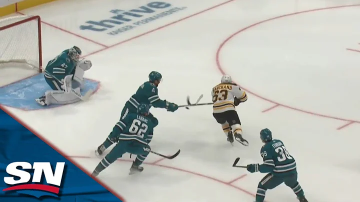Bruins' Brad Marchand Eludes Three Sharks In Beaut...