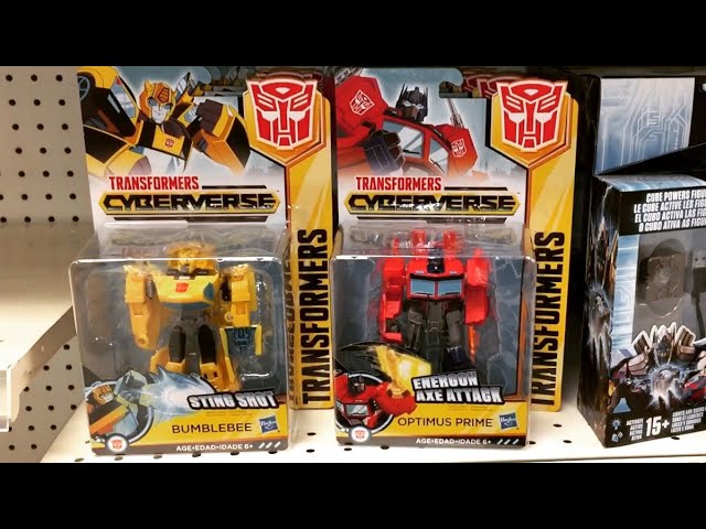 Toys R Us - New Transformers Cyberverse Figures, RID - Robots in Disguise,  Power of the Primes, etc. - YouTube