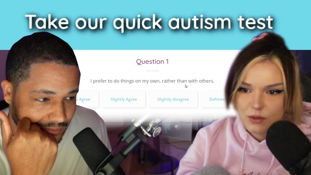We took an Autism test (the result suprised us)