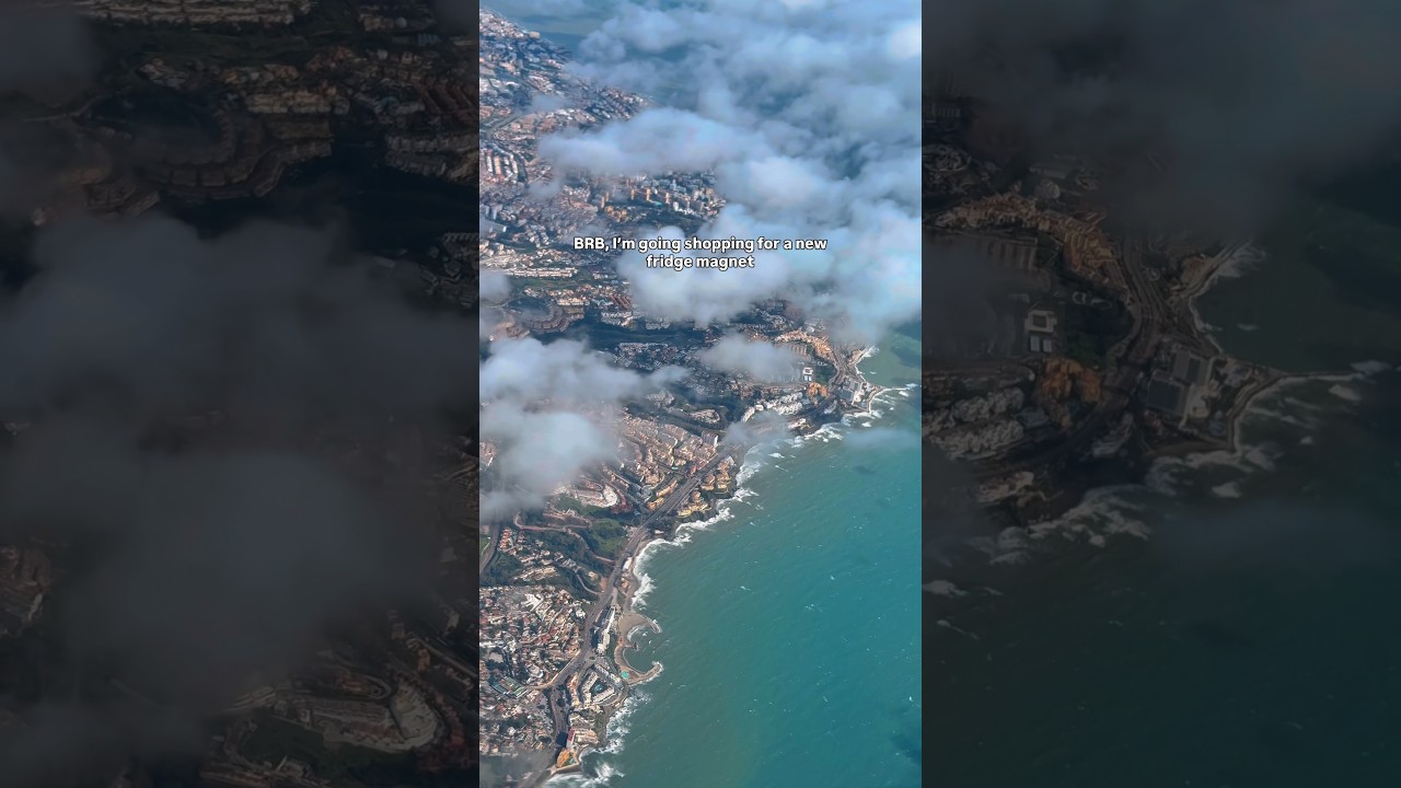 Casually flew to another country to buy a new fridge magnet!