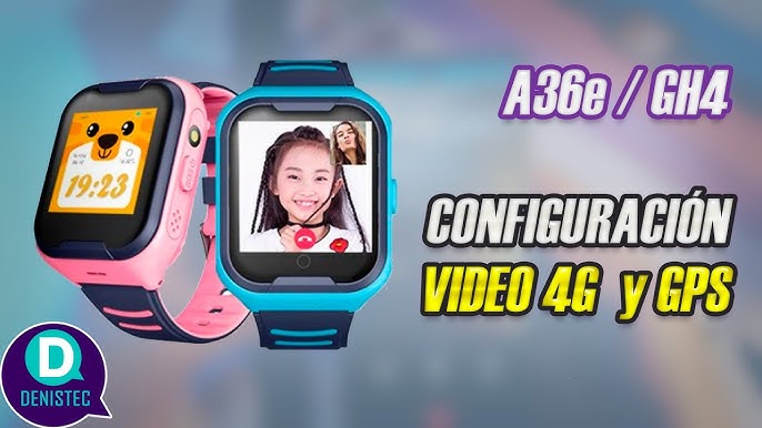 Reloj Inteligente Para Niños Z10 Gps Video Llamada Sos 4g