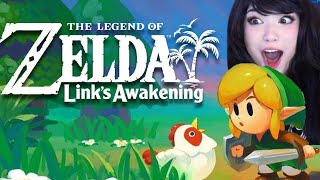 Emiru Reacts to The Legend of Zelda : Link's Awakening (dunkview) by videogamedunkey