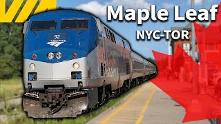 Amtrak to Canada! Business Class on Maple Leaf  New York to Toronto