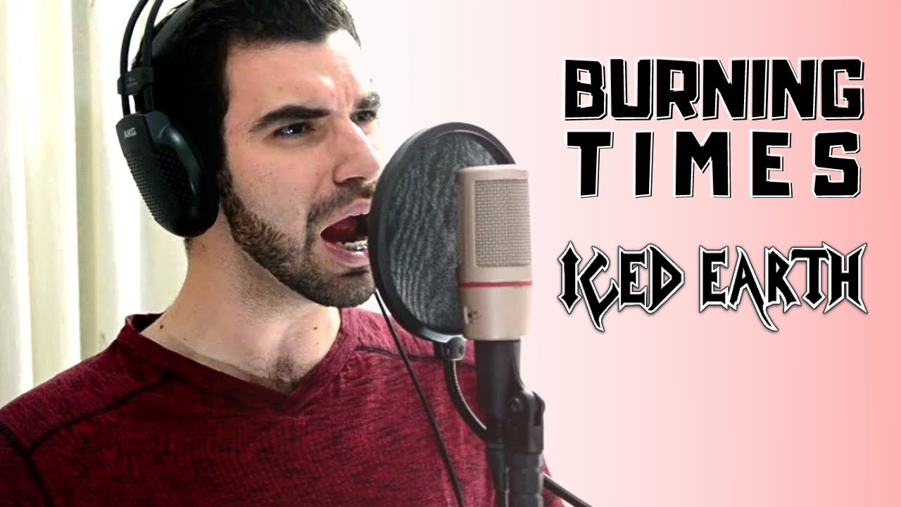 Burning Times - Iced Earth [Cover by Marco Miani] - YouTube