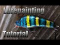 Lure painting Tutorial. Handmade Twitch bait 5cm #Creative5