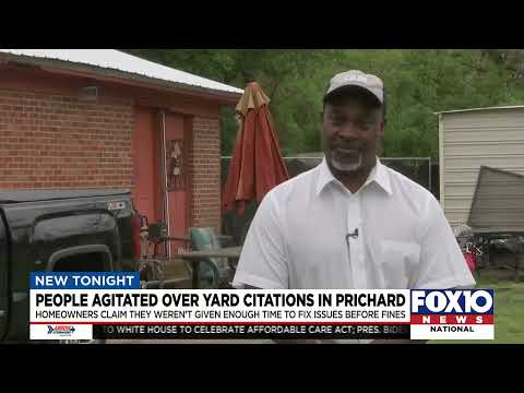 People agitated over yard citations in Prichard