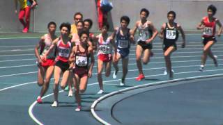20160504 奈良県陸上競技選手権大会 1500m男子予選3組