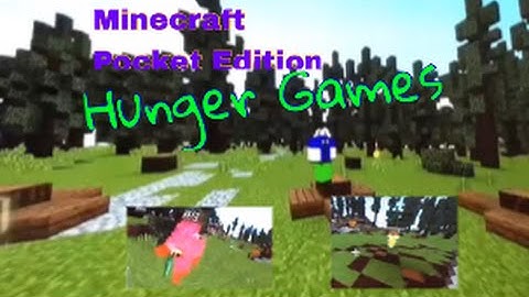Minecraft Pocket Edition Hunger Games: Hmmmm hackers