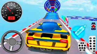 Impossible Mega Ramp Stunts 😍 - Superhero Car Gameplay screenshot 3