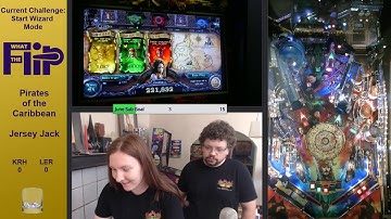 Pirates of the Caribbean by Jersey Jack Pinball What The Flip Stream 6-26-2019