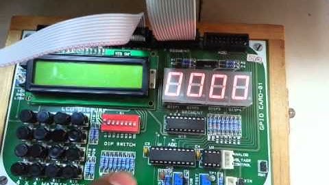 Digital Clock Using VHDL on A Seven Segment Display