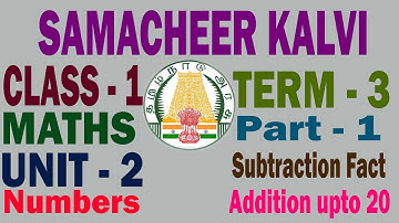 1st Std Samacheer Maths Term 3 Unit 2 Numbers Part 1 | TN & Matric New Syllabus | All Pass TV
