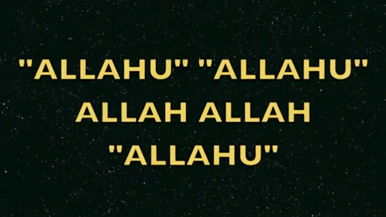 Best ZIKIR Allahu Lailahaillallah Hasbi Rabbi Jallallah