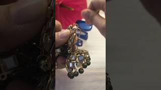 Pain-free earrings hack 💡#BeautyTips #SimpleHacks #GirlsTips#shorts#trending #meesho#trendingshorts