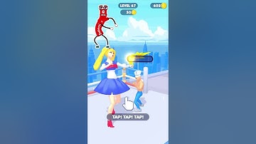 #shorts Girls Attack : Mobile Gameplay Walkthrough (Android,ios) Level 67 / GA67L #girlsattack