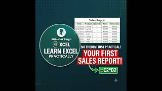 Learn Excel Practically: Chapter 1 - Data Entry, Formatting & Formulas
