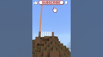 The Best Way to Get through Cobwebs in Minecraft! #shorts