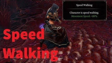 Speed Walking - Divinity Original Sin 2 MOD