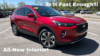 2023 Ford Escape Platinum AWD 2.0T POV Test Drive & Review