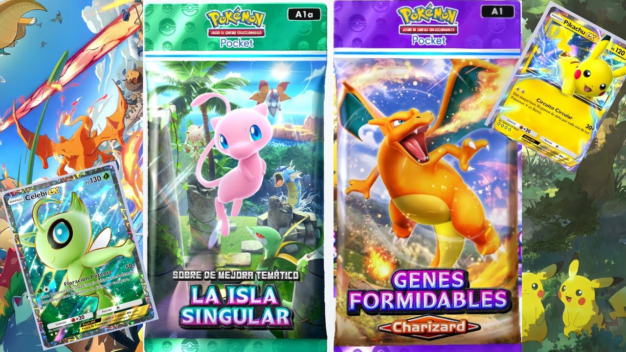Abriendo Sobres De Pokémon Tcg Pocket - YouTube