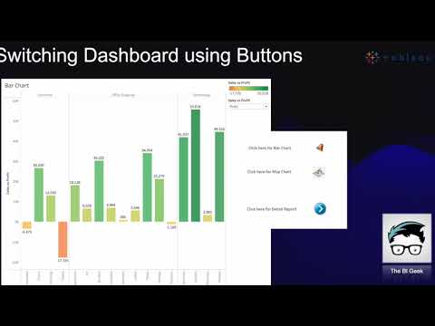 Switch Dashboards with Buttons in Tableau | Clean & Interactive UI Tutorial