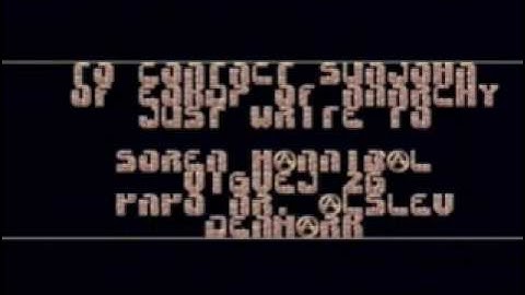 Amiga Demo - 3D Demo - Anarchy