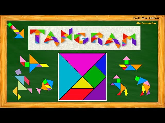 Puzzles Tangram - +/- Matemática online +/