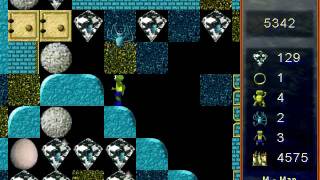 Repton 3 Reptology3 Levels 3 and 4 screenshot 4