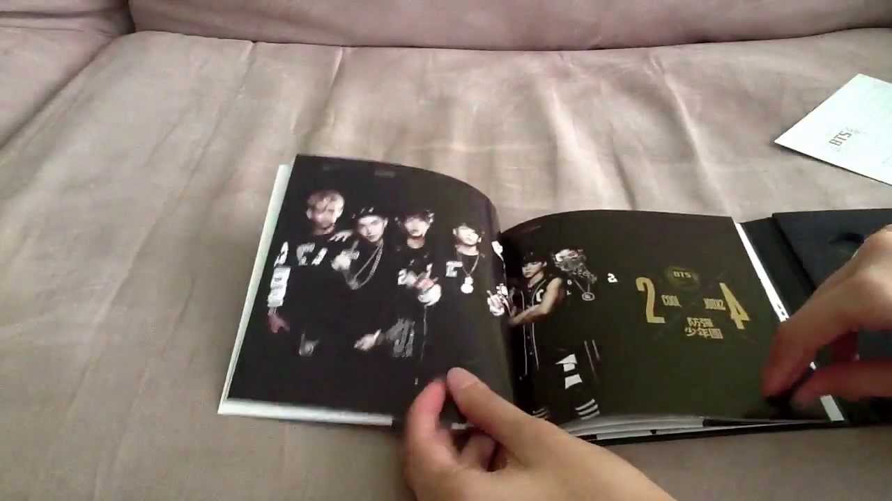 BTS 방탄소년단 Bangtan Boys 2 Cool 4 Skool Unboxing - YouTube