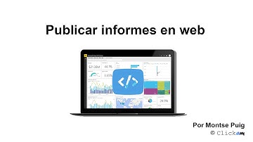 Cómo publicar informes de Power BI en web (embed)