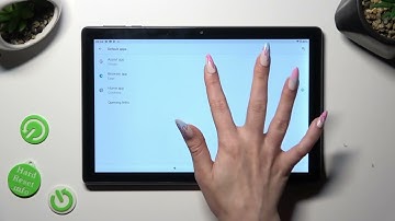 How to Set Up & Change Default Apps on ALCATEL 1T 10 Smart 2020