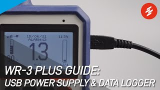 WR-3 Plus Guide: USB Power Supply and Data Logger