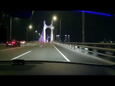 여름밤 광안대교 드라이브