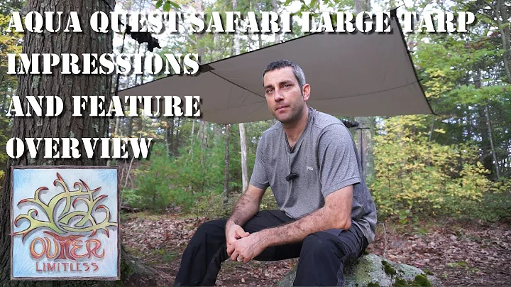 Aqua Quest Safari Large Tarp - Impressions and Feature Overview