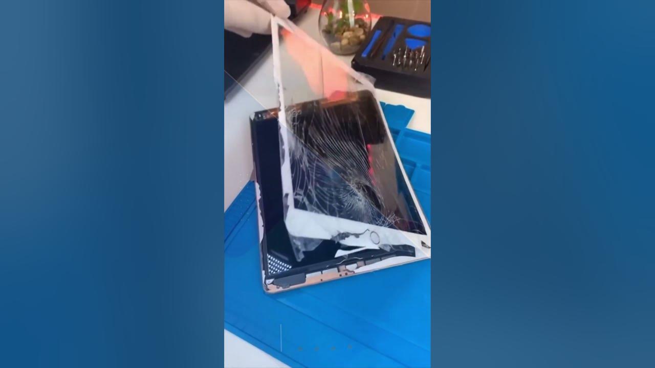 Cracked tablet screen touch not working||Tablet Repair||Repair Tablet