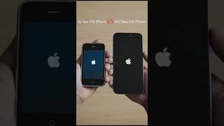 iPhone 16 Pro Max vs iPhone 3GS Boot Up Test