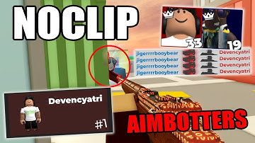 BEATING THE WORST NOCLIP HACKER/AIMBOTTERS | Roblox Arsenal
