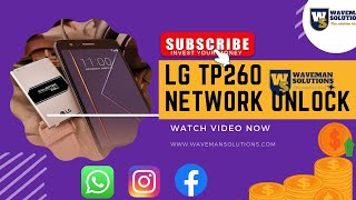HOW TO ROOT AND UNLOCK LG TP260 FOR FREE screenshot 4
